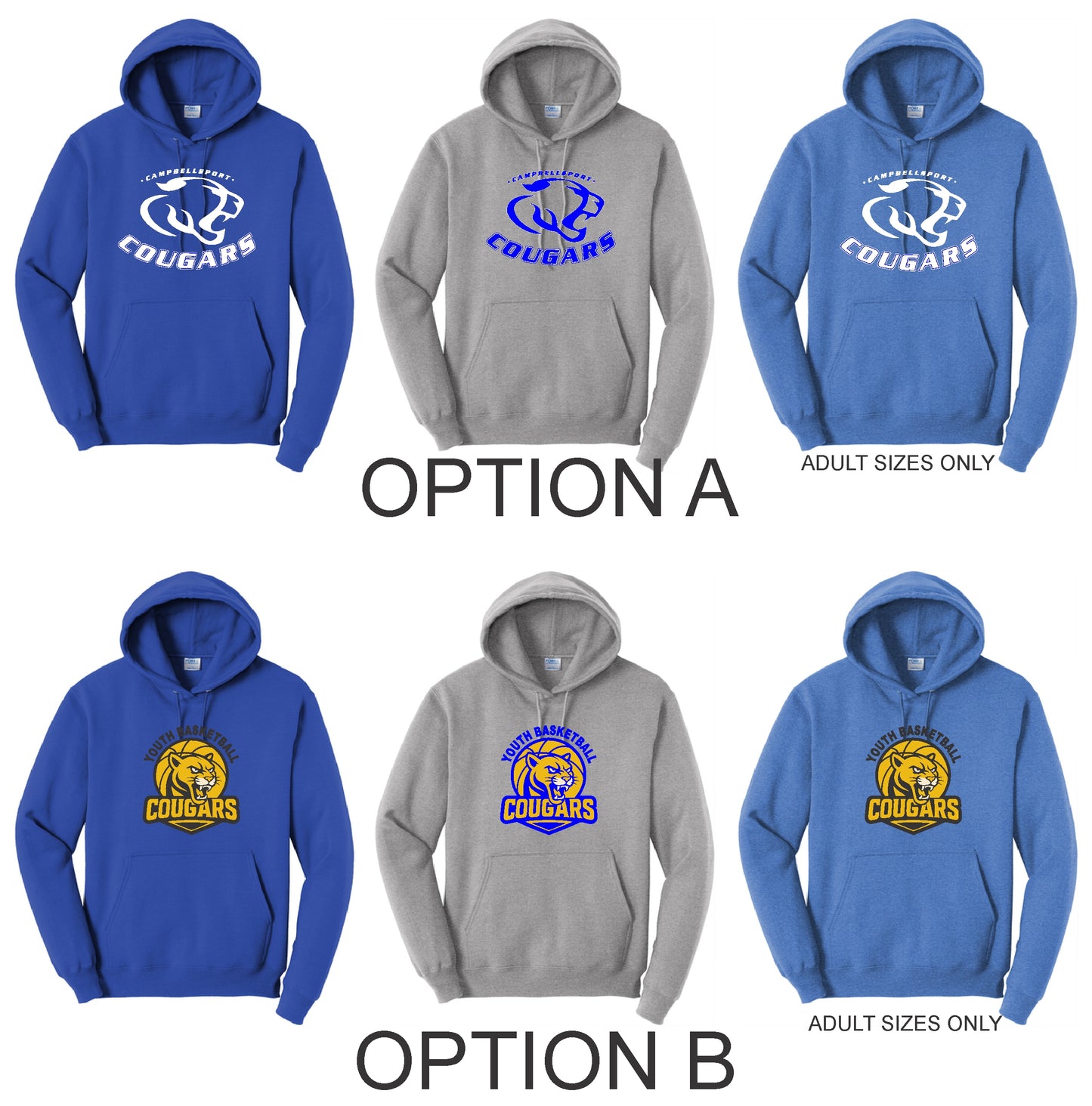COUGAR BASKETBALL HOODIE