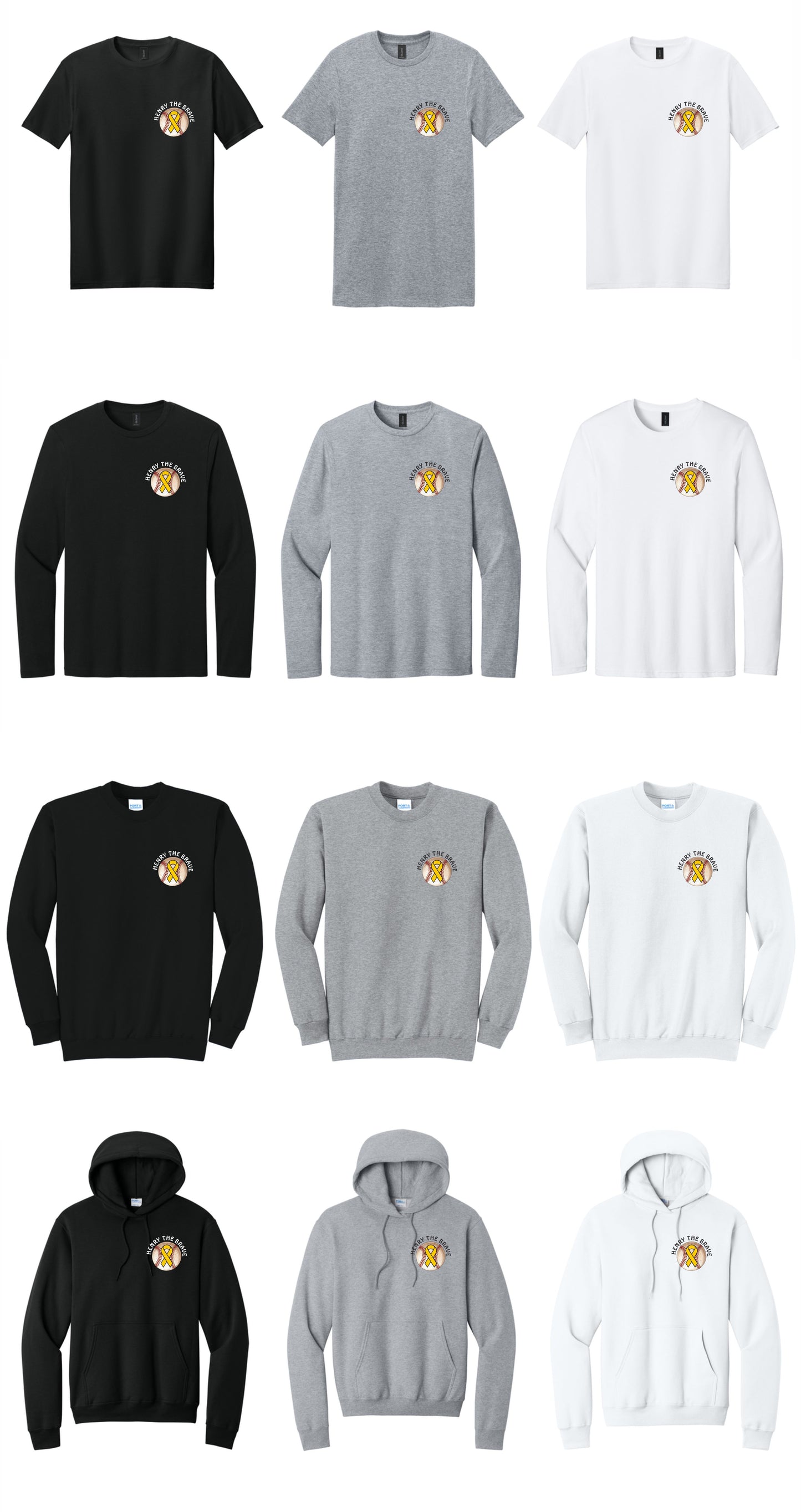 Henry the Brave-Breast Logo