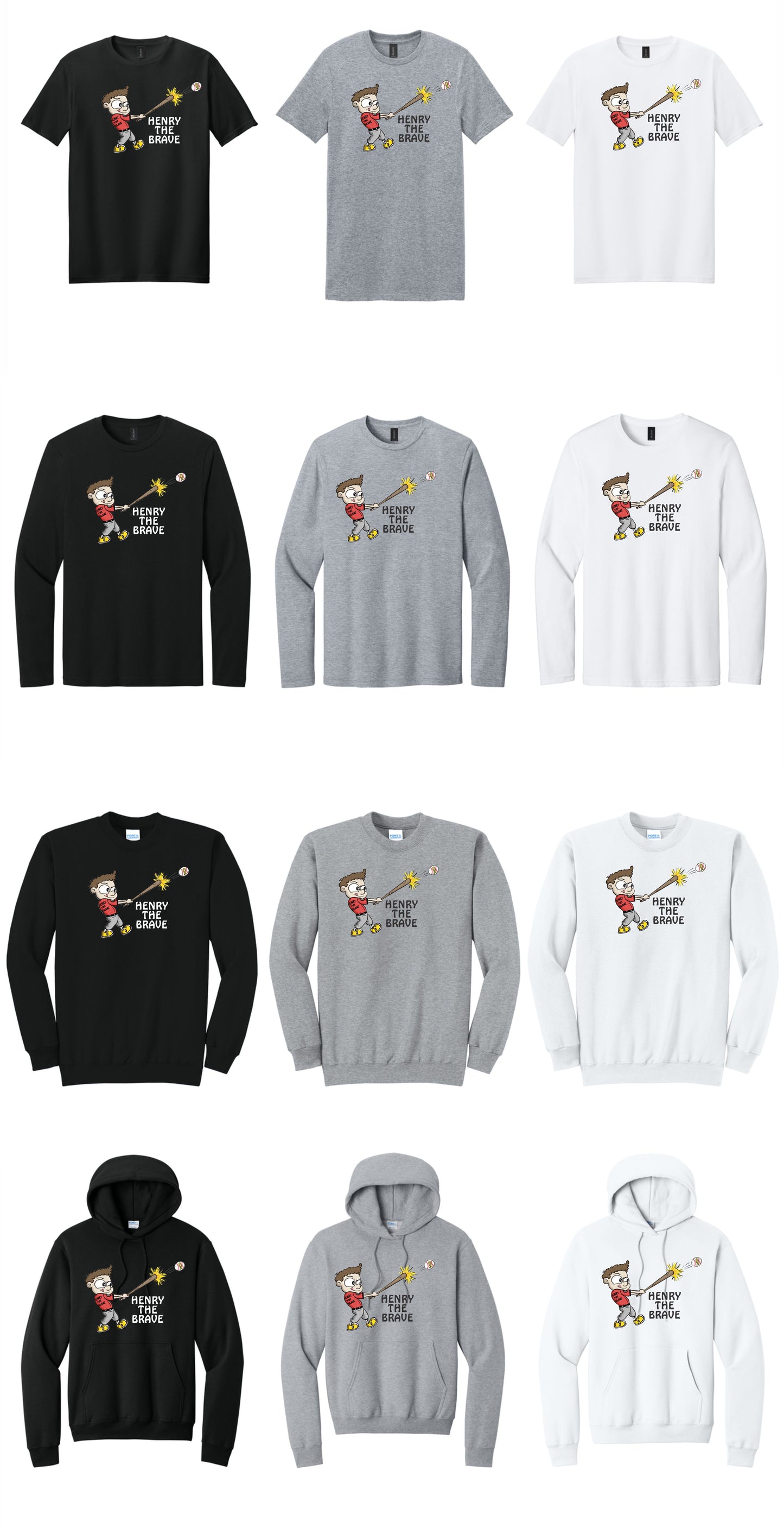 Henry the Brave- Cartoon Logo