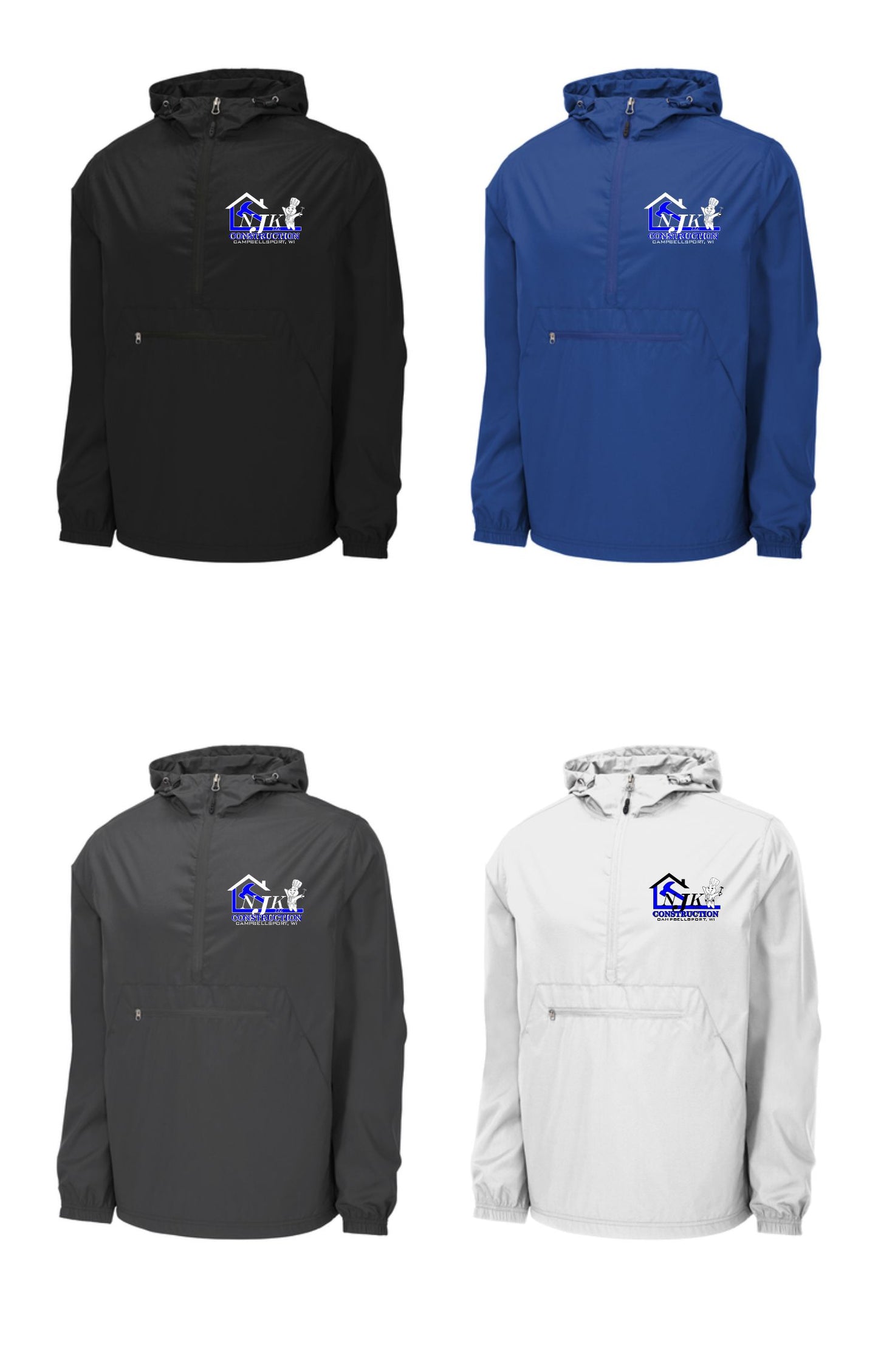 NJK Sport-Tek ® Packable Anorak