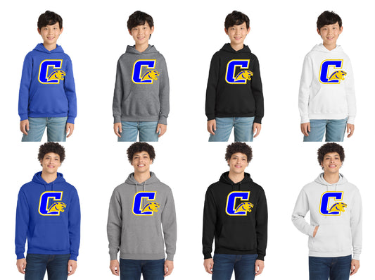 CES GLITTER-HOODIE