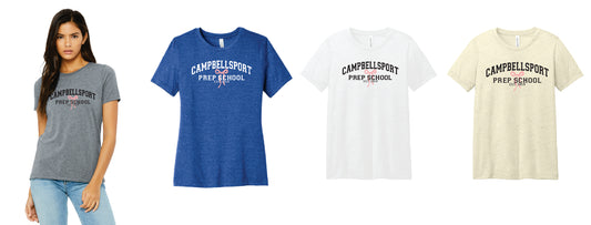 C-Port Prep BELLA+CANVAS® Women’s Relaxed Triblend Tee