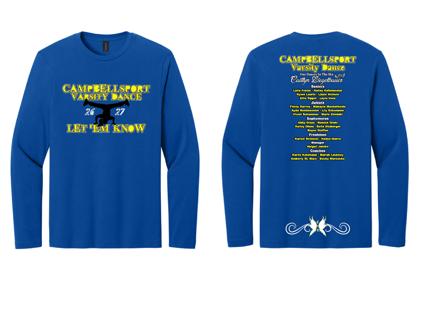 Cport Varsity Dance Long Sleeve