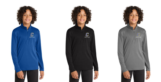 CW 1/4 Zip Pull Over-YOUTH