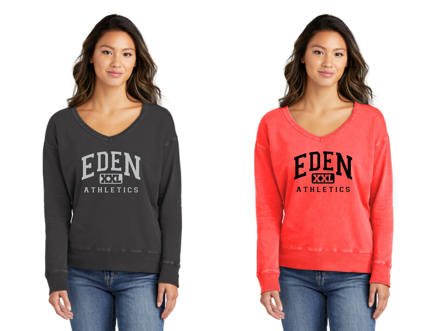 EJAA Ladies V-Neck Sweatshirt