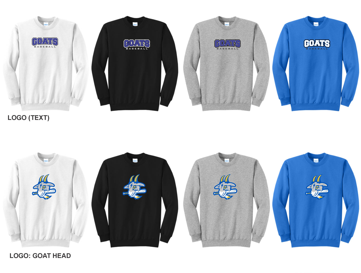 GOATS Crew Sweatshirt