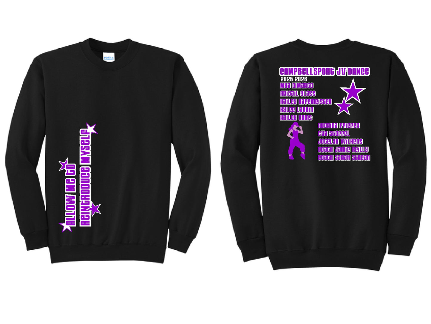 Cport JV Dance Crew Sweatshirt