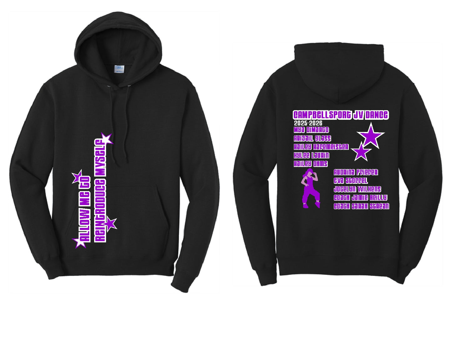 Cport JV Dance Hooded Sweatshirt