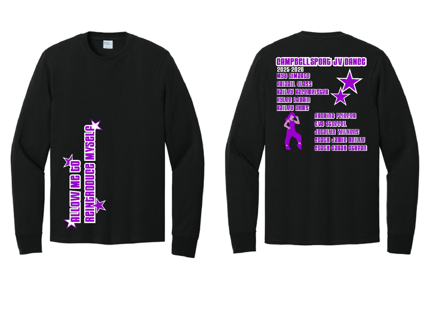 Cport JV Dance Long Sleeve