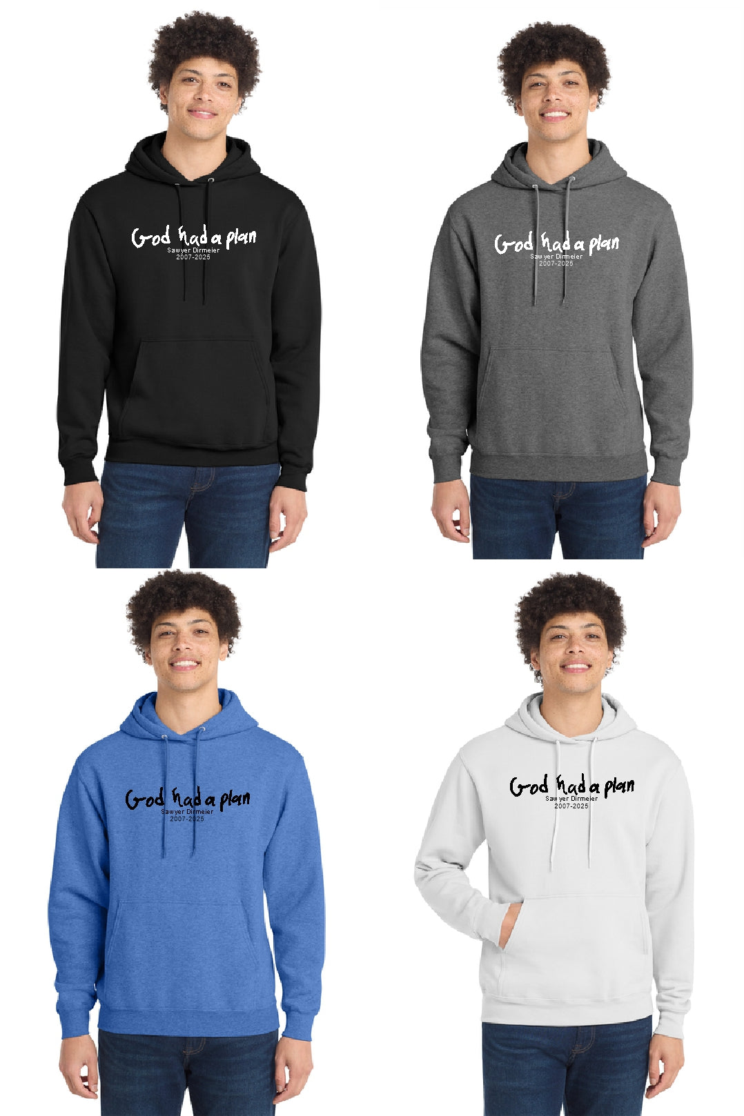 SDM HOODIE-GOD HAD A PLAN
