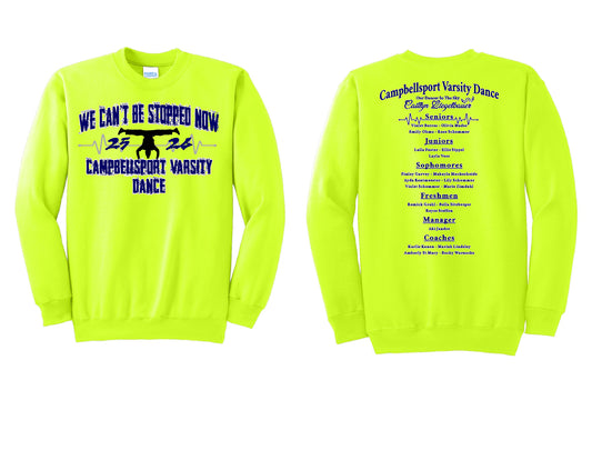 Cport Varsity Dance Crew Sweatshirt
