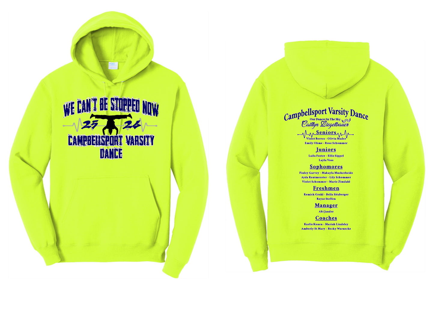 Cport Varsity Dance Hood