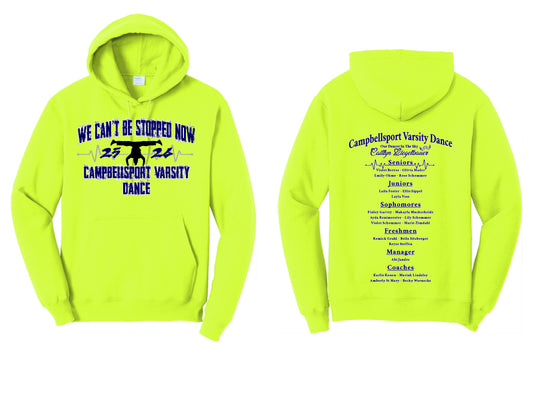 Cport Varsity Dance Hood