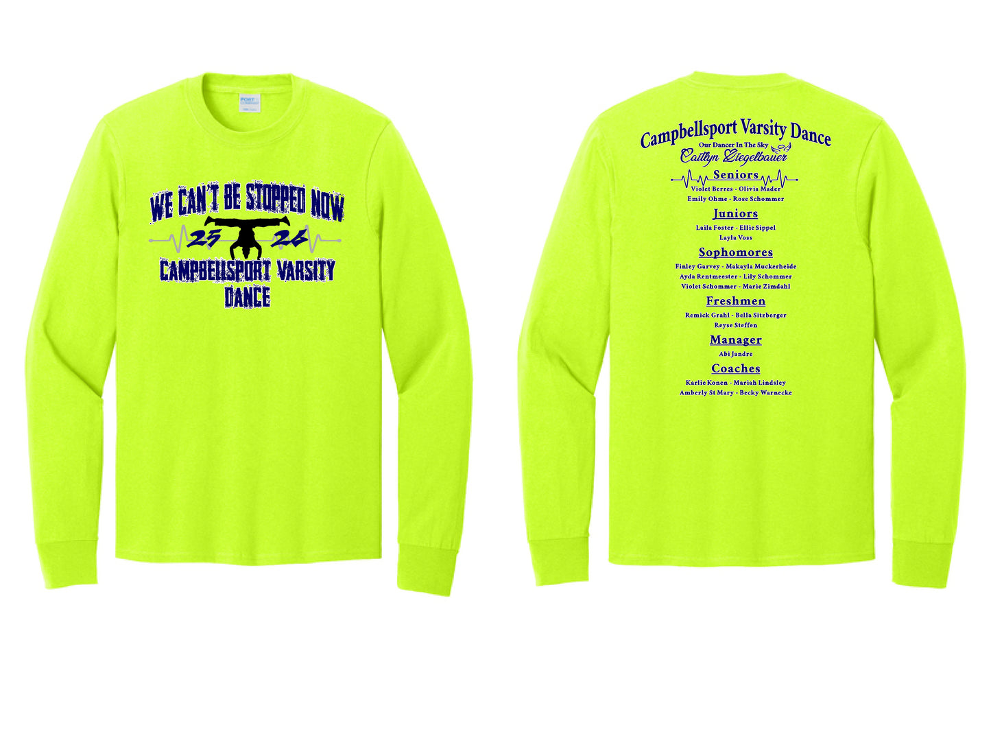 Cport Varsity Dance Long Sleeve
