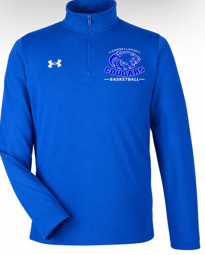 COUGAR BASKETBALL UNDER ARMOUR ZIP