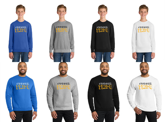 CES COUGAR PRIDE-CREW SWEATSHIRT