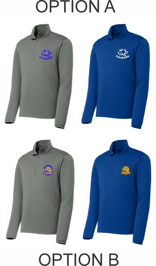 COUGAR BASKETBALL MENS 1/4 ZIP