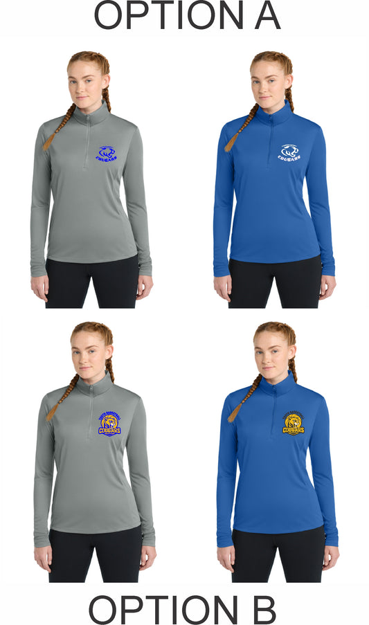 COUGAR BASKETBALL WOMENS 1/4 ZIP