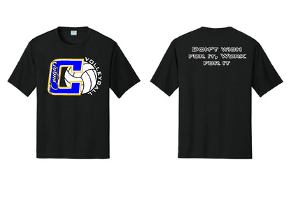 COUGAR VOLLEYBALL POLY TEE