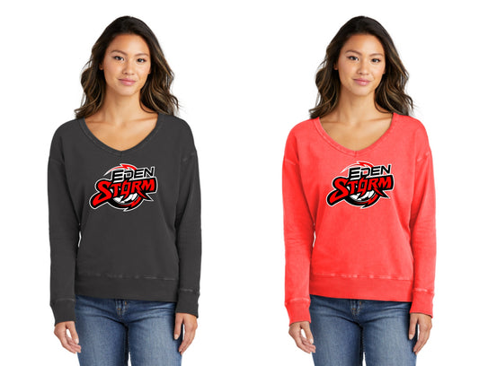 Storm Ladies V-Neck Sweatshirt