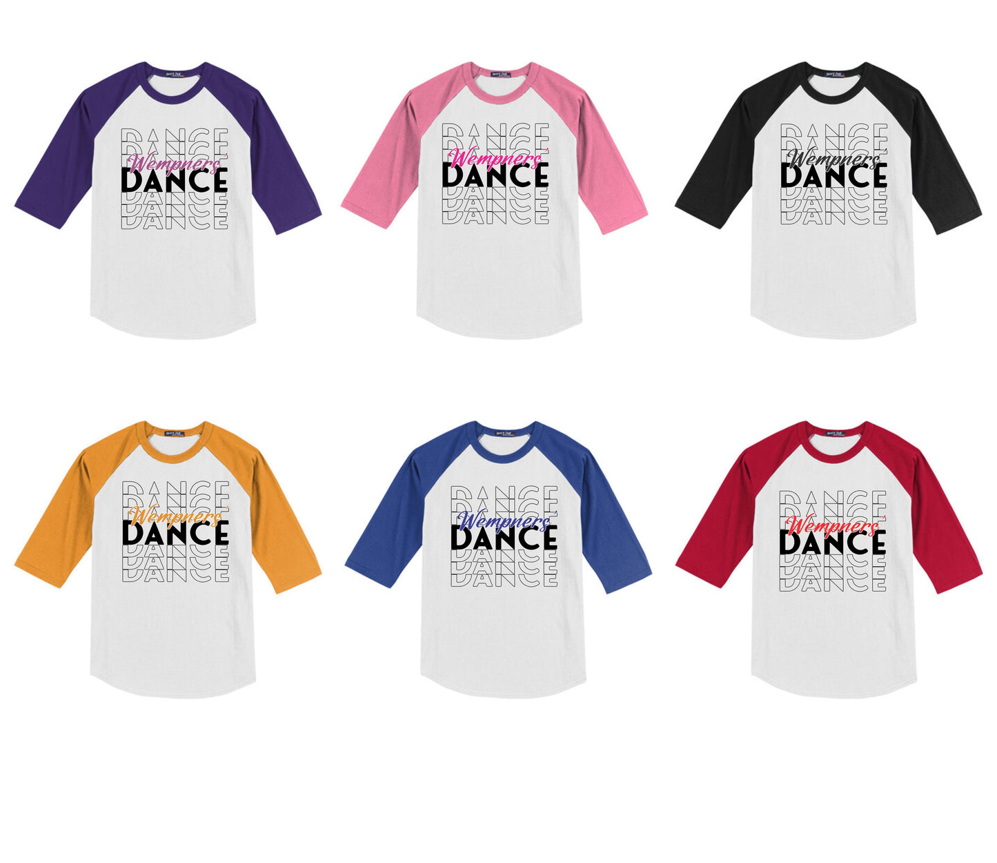 Wempners' Raglan Long Sleeve T-Shirt