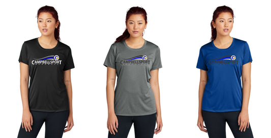 CAA Baseball Ladies Polyester Tee