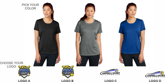 CAA Ladies Polyester Tee