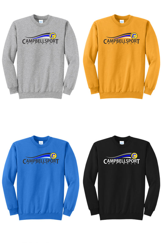 CAA Softball Crew Sweatshirt