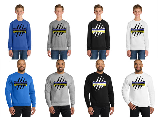 CES COUGAR CLAW-CREW SWEATSHIRT