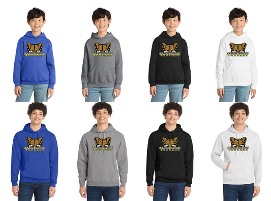 CES COUGAR HEAD-HOODIE