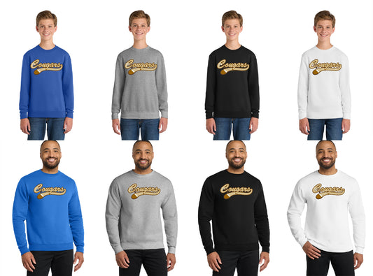 CES COUGAR TAIL-CREW SWEATSHIRT