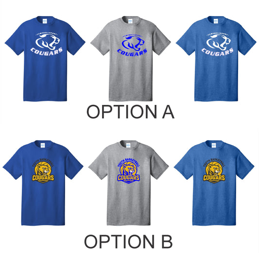 COUGAR BASKETBALL T-SHIRT