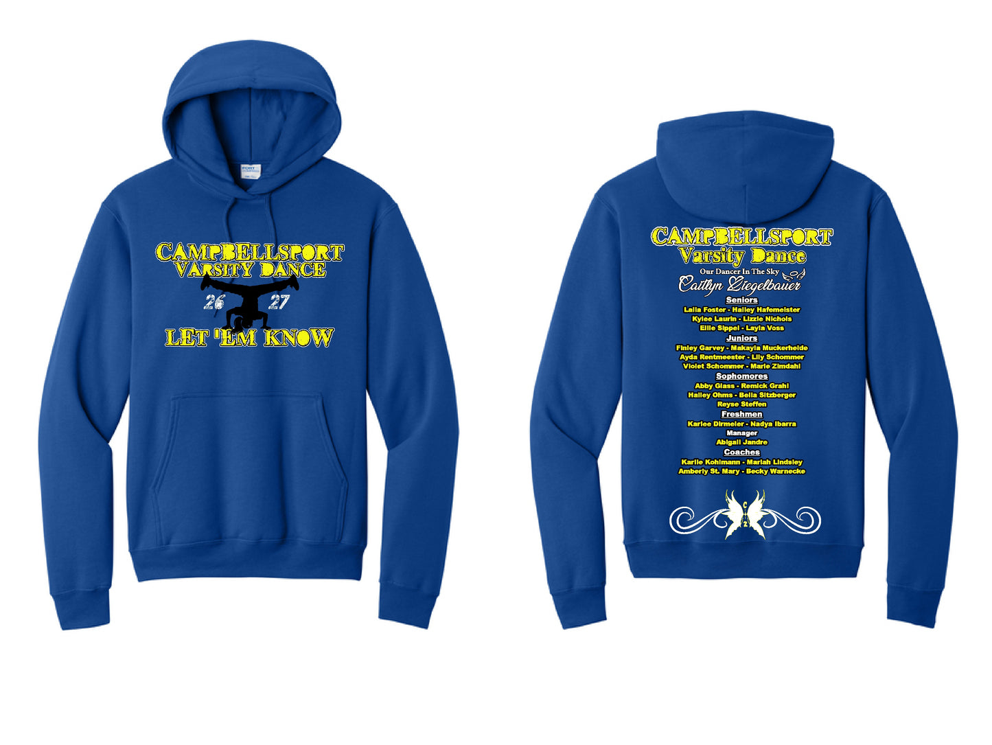 Cport Varsity Dance Hood