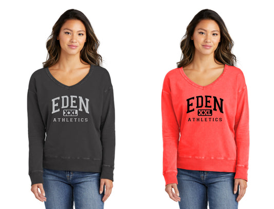 EJAA Ladies V-Neck Sweatshirt