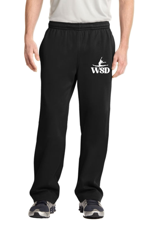 Wempers' Sweatpants Open Bottoms- Girl Dancer